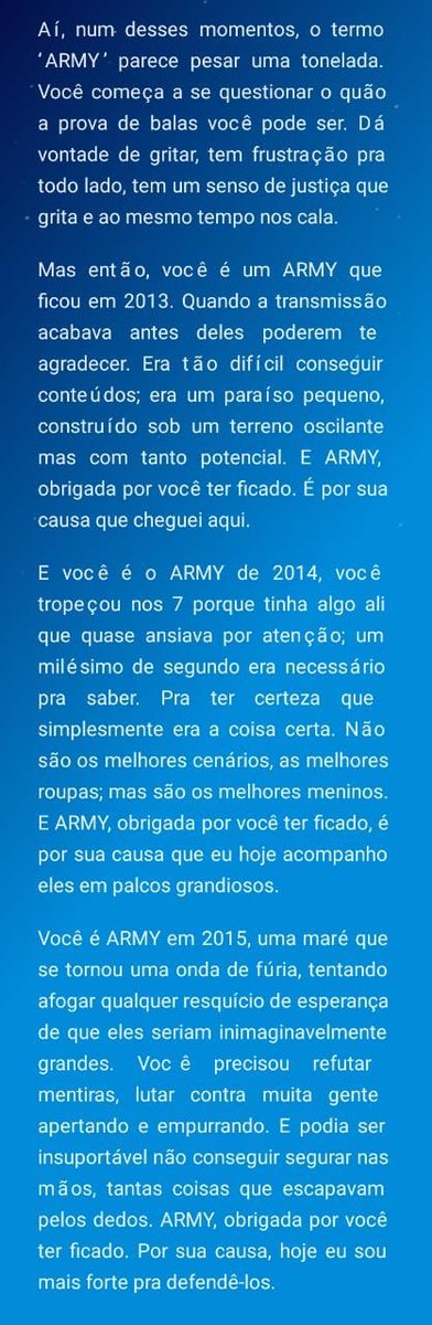 bia_ami's tweet photo. Uma carta aberta para o army que ficou 💜

(Como só posso fixar meus twits, fiz uma publicação minha sobre isso) https://t.co/fAg5POf4fo