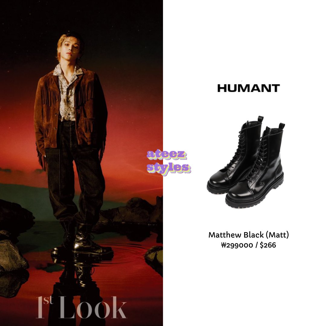 ateezstyles's tweet photo. [210524] #WOOYOUNG • 1st Look 화보
우영 자켓 팬츠 신발 정보
➖
#GARCONSINFIDELES New Hendrix Jacket
#ACNESTUDIOS Loose Fit Jeans
#HUMANT Matthew Black (Matt)
#whatwooyoungwear 
➖
#ATEEZ #에이티즈 #정우영 #우영 @ATEEZofficial https://t.co/uqzVKPztr5