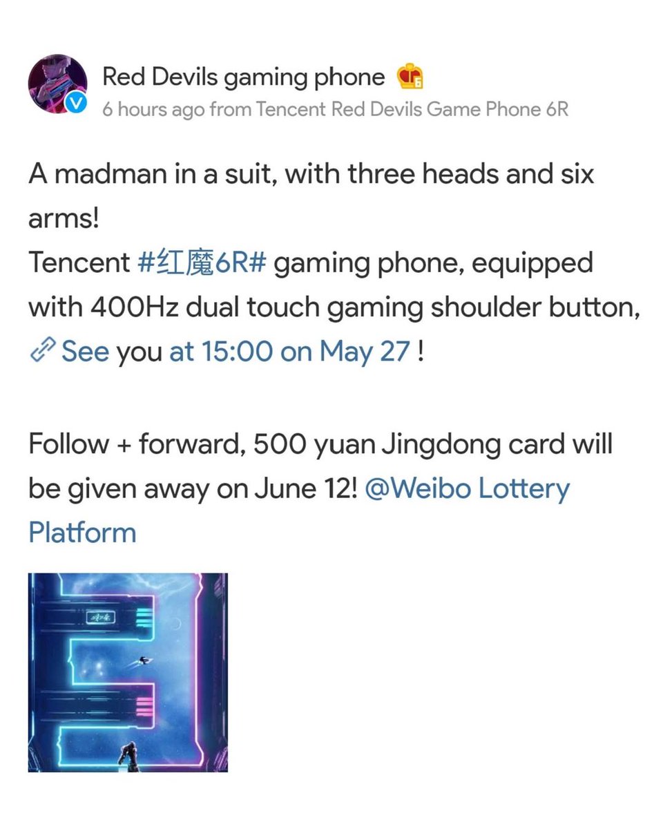 64_BitTech's tweet photo. RedMagic6R Is Equipped with 400Hz Dual Touch Gaming Shoulder Buttons 🔥
.
.
#RedMagic #Nubia #Nubia5G #RedMagic6R #RedMagic6 #NubiaRedMagic #NubiaChina #NubiaMobile #RedMagic6R5G #RedMagic5G https://t.co/f8o3vCDNAO