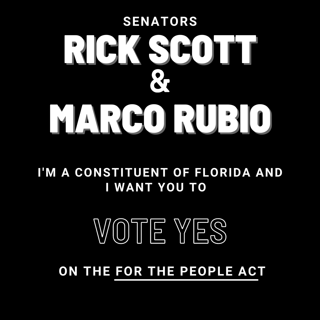 tizzywoman's tweet photo. Hey @SenRickScott and @marcorubio,
Before you wish us a happy #FourthofJuly, commit to upholding what this country was founded on. Support voting access for all Americans. Vote YES on the #ForthePeopleAct (S1)
#CallOutYourSenators
#PassFTPA
#DemCastFL
https://t.co/4wp7D37ikw