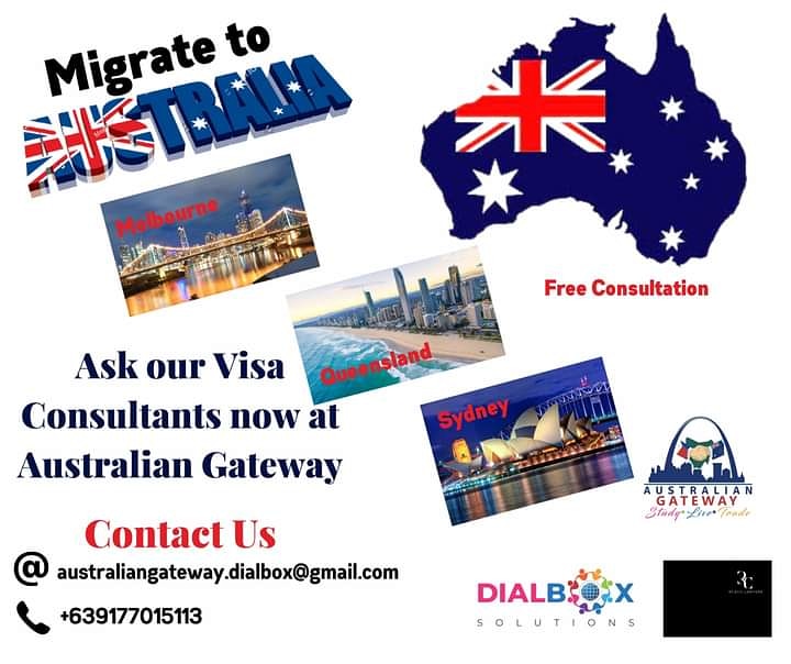 AustralianGate1's tweet image. Apply for your visa application now and start your migration process today. Let the lead expert Australian Migration team from Dialbox in partnership with RC&amp;amp;CO Lawyers assist you with your immigration concerns
Email us at australiangateway.dialbox@gmail.com