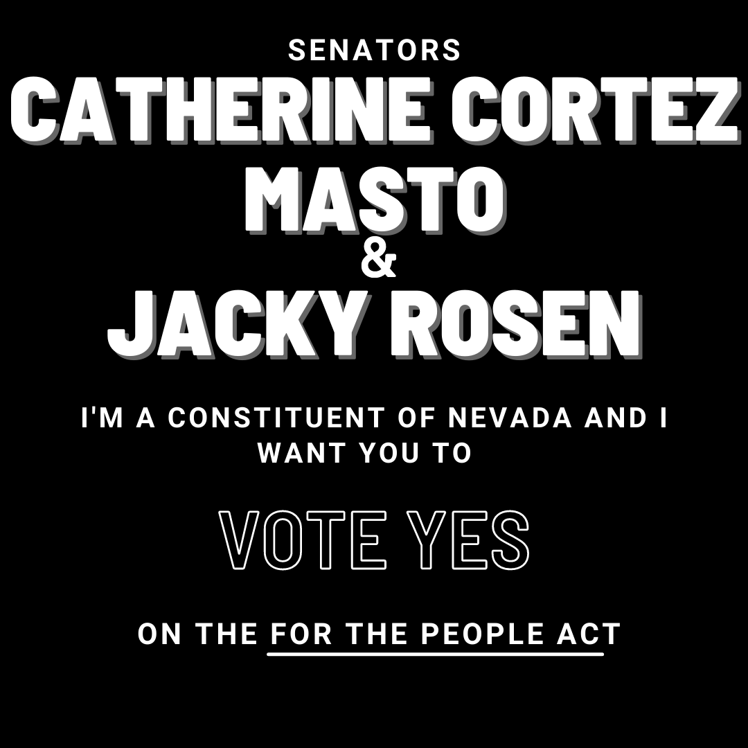 brecca_702's tweet photo. Hey @SenCortezMasto and @SenJackyRosen, I am your constituent and I support voting access for all Americans. Vote YES on the #ForthePeopleAct (S1) #CallOutYourSenators https://t.co/E71o79LvnM