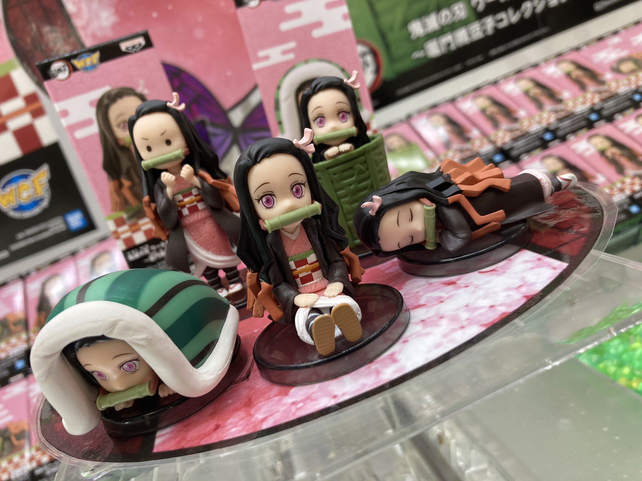 セガ難波アビオン 鬼滅の刃 ワールドコレクタブルフィギュア 竈門禰豆子コレクション 入荷いたしました かわいいねずこちゃんオンリーシリーズの第二弾です セガのお店 なんば 難波 T Co Dtcrude0uu Twitter