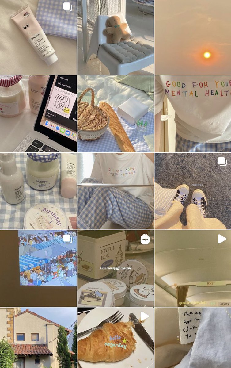 ดูจากโทนไอจีก็รู้ว่าเป็นคนไม่ชอบสีฟ้าเลย 

🛌🥛🍞✿