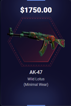 DaddyskinsCSGO's tweet photo. LIKE for M4 Howl 🐺👍

RT for AK-47 Wild Lotus 🌷🔁 https://t.co/Njxue93qpt