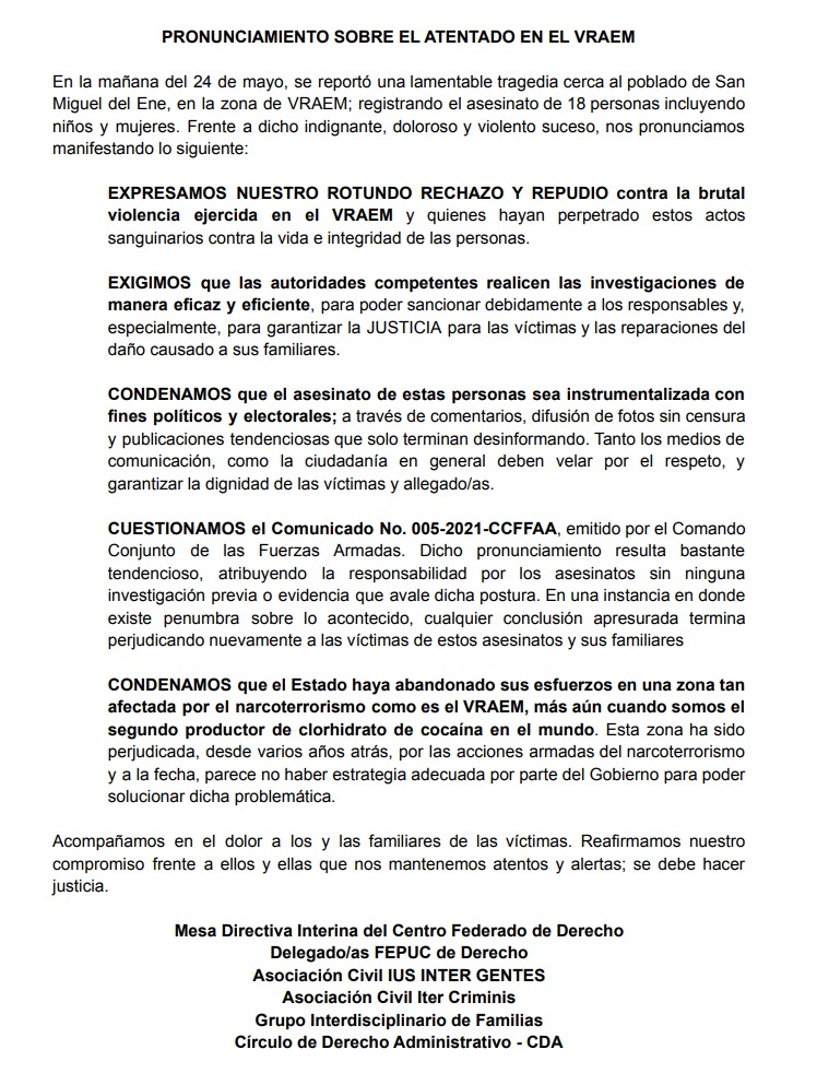 CF Derecho PUCP tweet media
