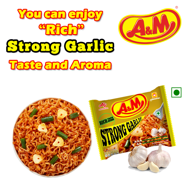 AM_noodles's tweet image. Please try!! New #StrongGarlic Noodle from #A&amp;amp;M when #Hungrytime #InstantNoodle #Garlic. for more details please visit maruchan-ajinomoto.com.