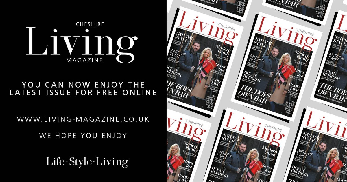 MikeCrutchley's tweet photo. The latest edition of #cheshireliving is looking fantastic.
Boyzone Star Shane Lynch has fulfilled his dream of opening a bar, sustainable flip-flop brand #oceanrefresh is saving the seas with each step and don't miss the hip-hop-loving experts at #butterlaneantiques. https://t.co/HSfnrTwaqW