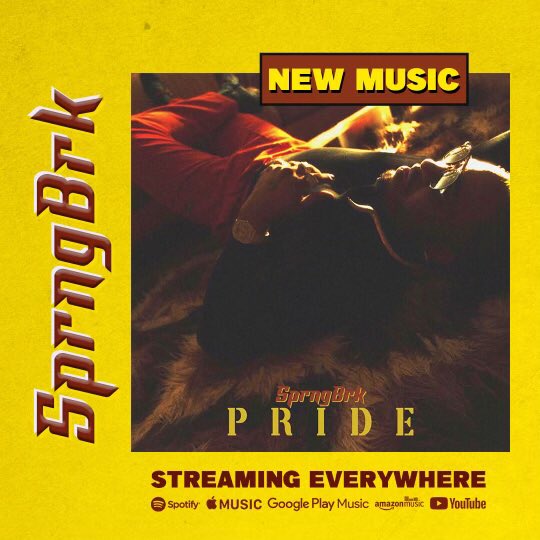 My new single "PRIDE" is out now! Stream here fanlink.to/sprngbrkpride