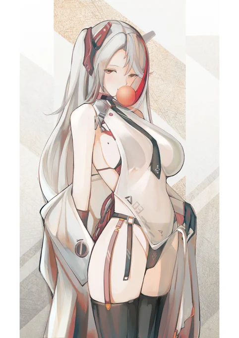 Congratulations for 4th anniversary (Chinese server)! 🎉🎉🎉
祝四週年快樂! 謝謝茄子!

#アズレン
#アズールレーン
#AzurLane 
#碧蓝航线 