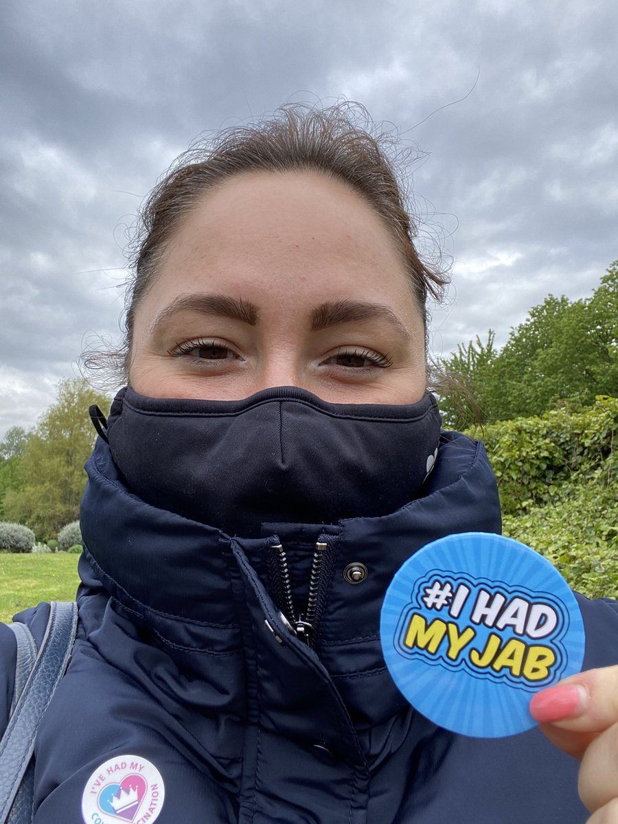 Happy to have received my first #CovidVaccine very efficient process at the centre - thank you #NHS for your hard work in rolling this out and thank you to the scientists that made this possible! #ihadmyjab