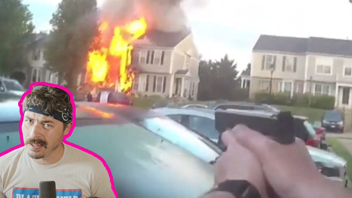 new video:
suspect BLOWS UP his own house before gunfight with 4 cops