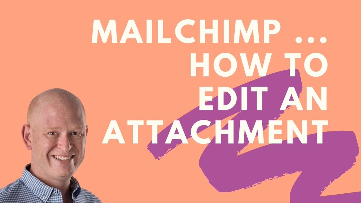 ecksteing's tweet image. Do you want to add an attachment to a #Mailchimp email #marketing campaign where you may want to edit the attachment after sending the email campaign? Here is the solution youtu.be/9QBmmOI-ghQ  @Mailchimp