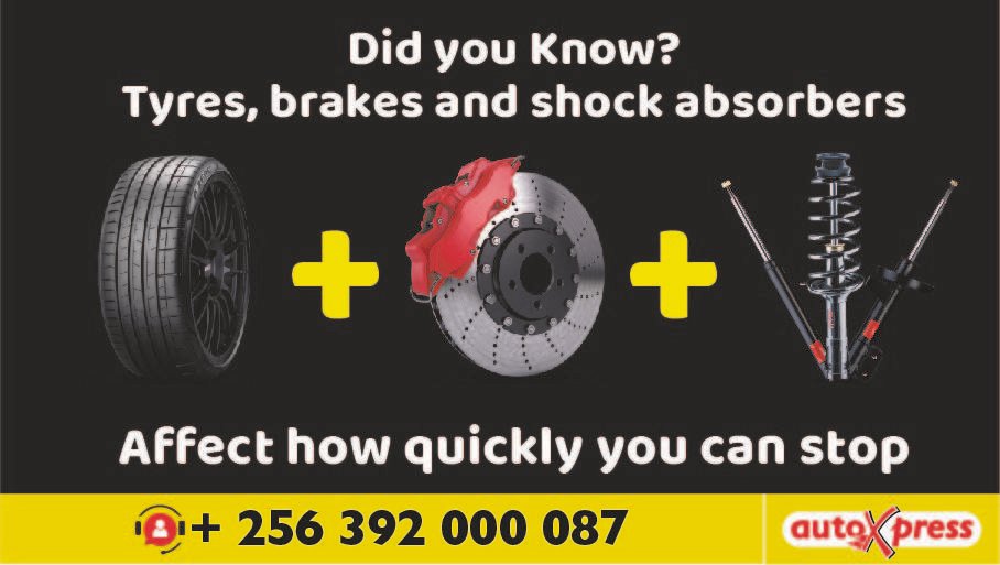 Tyres, brakes, and shocks are often called the 'safety triangle.'
All three parts of the safety triangle must be in good working order to ensure optimum stopping and braking performance.

At AutoXpress, we recommend the need for proper overall vehicle maintenance to our customers https://t.co/n1mjoyxMrg