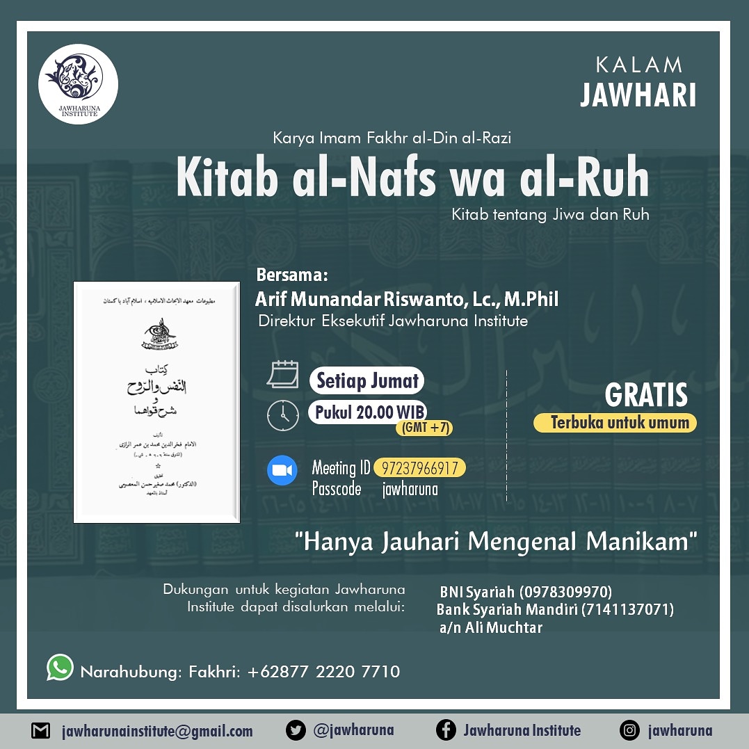 jawharuna's tweet photo. #jawharuna #kalamjawhari #alrazi #jiwa #theSoul #nafs #ruh https://t.co/XIzUYlvoDD