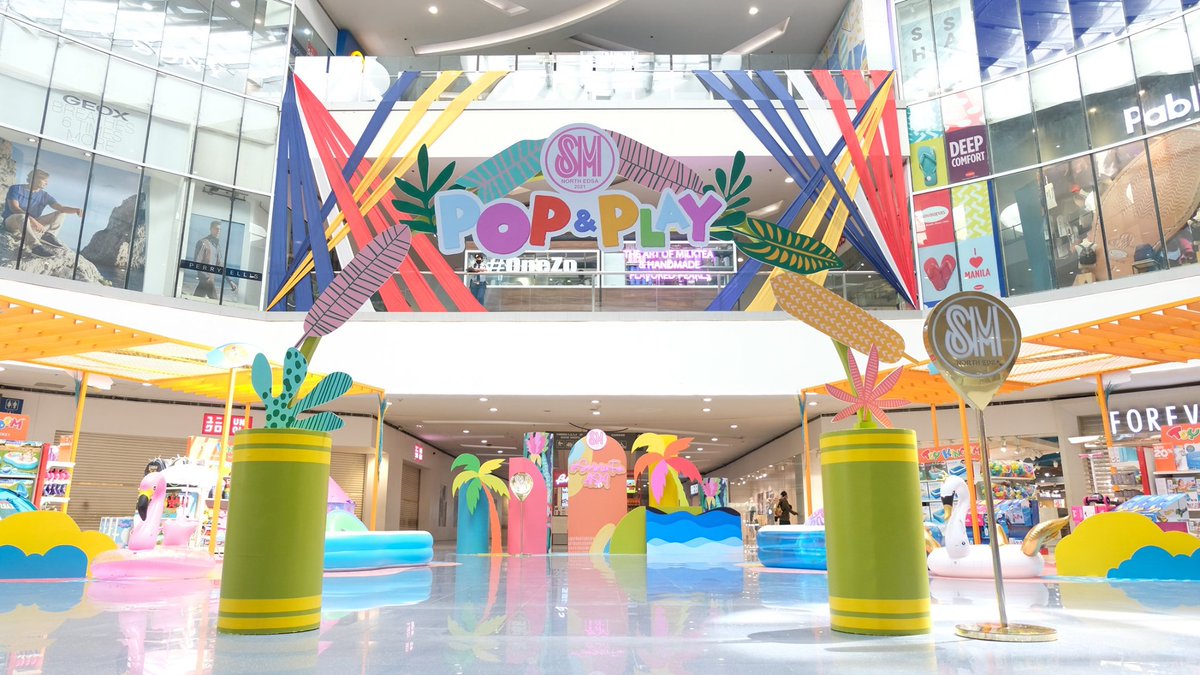 smsupermalls's tweet photo. Excited to play, #TogetherAtSM?๐คฉ
Collect summer toys to bring home from the Pop & Play at @smnorthedsa, The Block Atrium & score @ToyKingdomPH's exclusive deals for as low as P100 'til June 2 #OnlyAtSM. ๐
RT this to spread #SummerFunAtSM. ๐๐ป
#EverythingsHereAtSM https://t.co/ujmqKiu4qZ