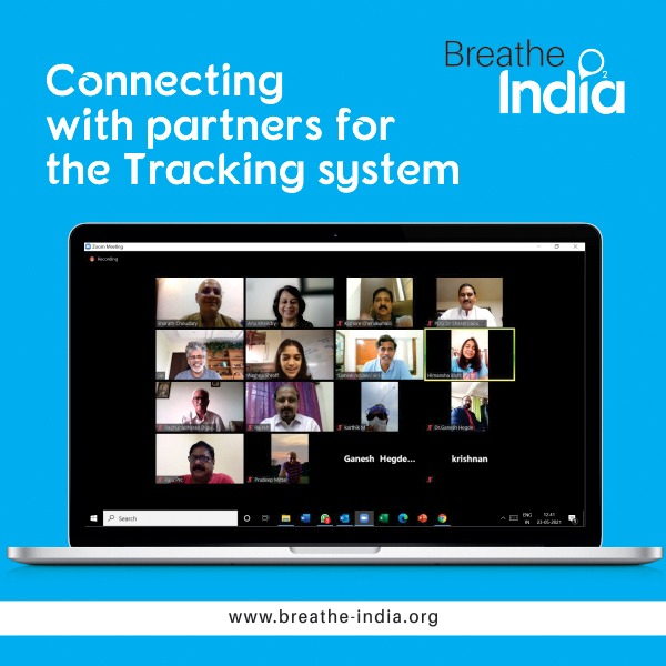 OrgBreathe's tweet photo. Here's a snapshot of our team connecting with our partners with feet on the ground taking them through our OC tracking system. @SharathChoudary https://t.co/FPOs04nkeF
