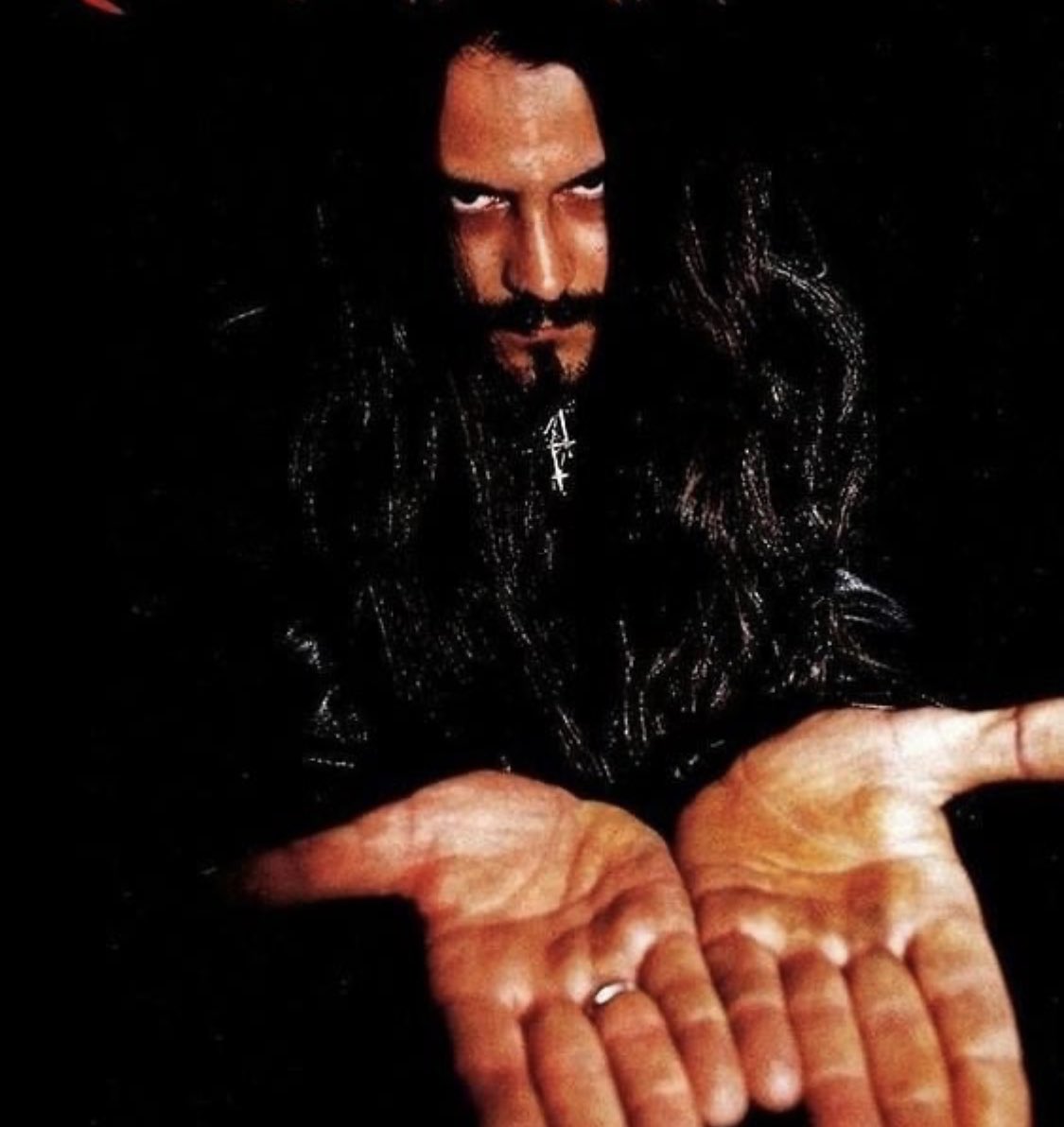 hellahammer's tweet photo. Deicide man said "COOCHIE PLEASE" https://t.co/m9tgLHTfLS
