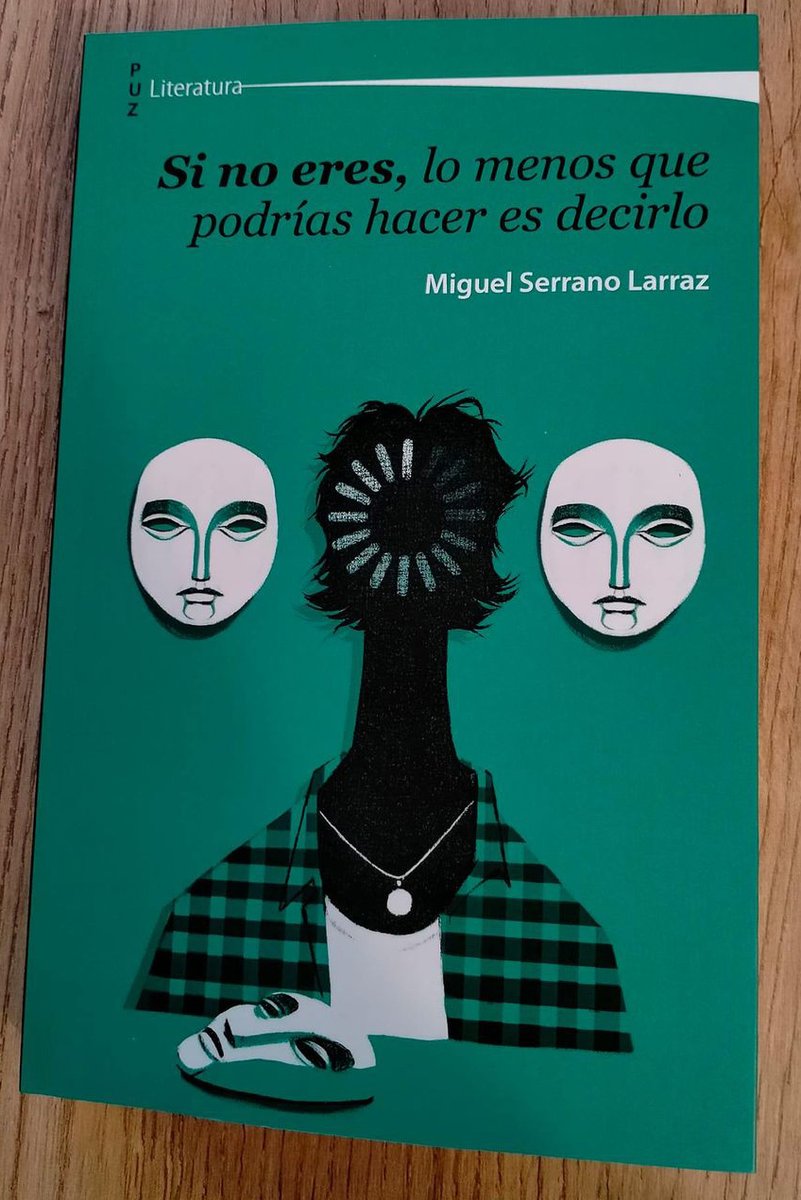 davidguirao's tweet photo. "Si no eres, lo menos que podías hacer es decirlo"
Ilustración de cubierta del libro editado por @PrensasUnizar 
Antología de relatos escritos por Miguel Serrano Larraz 
Foto capturada del FB del autor @SerranoLarraz 
Mucha suerte con el libro, es estupendo. https://t.co/0blbvhnuDP