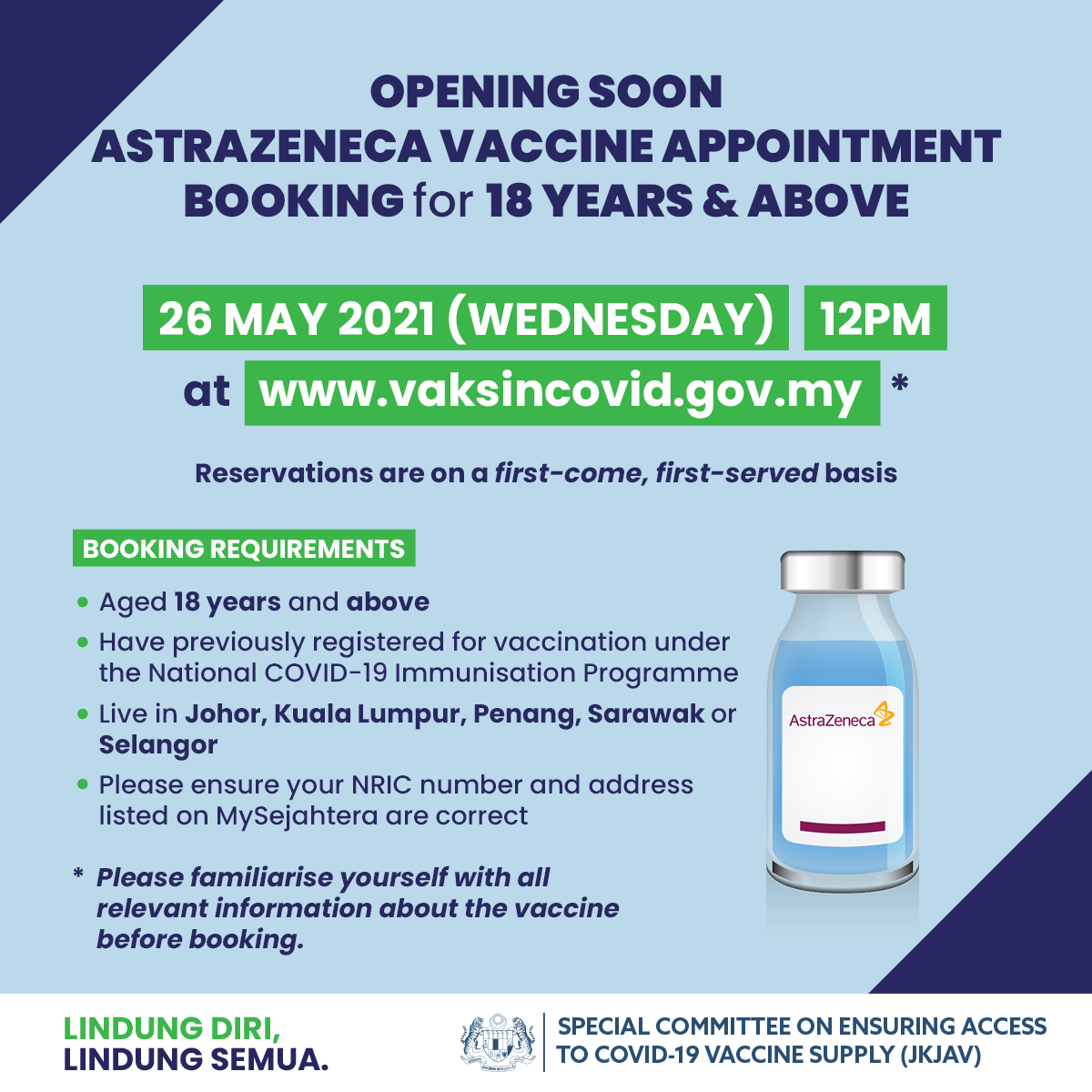 Register az vaccine malaysia