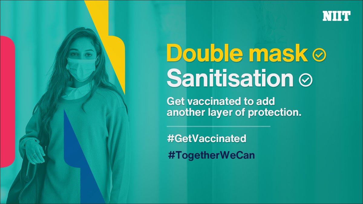 It's time to pick up the shield and protect yourself!
#GetVaccinated #TogetherWeCan