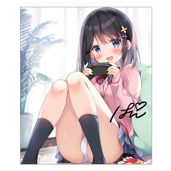 COMIC1で頒布した妹ちゃんキャンバスアート(直筆サイン入り)とタペストリー2種の受注予約開始しました!🎮💕
【6月6日22時受注〆切】です!
よろしくお願いします😊🙏✨

https://t.co/rD2jM1HHut 