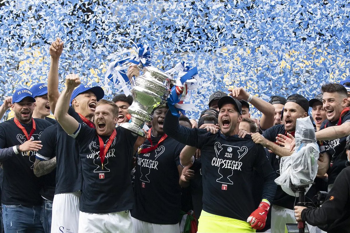 Francesco_Gab77's tweet photo. Auch der zweite nationale 🇨🇭-Titel konnte in der Saison 2020/21 vergeben werden. Herzlichen Glückwunsch an den FC Luzern zum Cupsieg 2021! https://t.co/gRA2oGjWMF