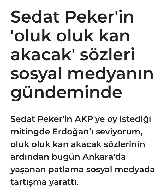 Acaba bu canların alınmasında Sedat pekerin rolü ney