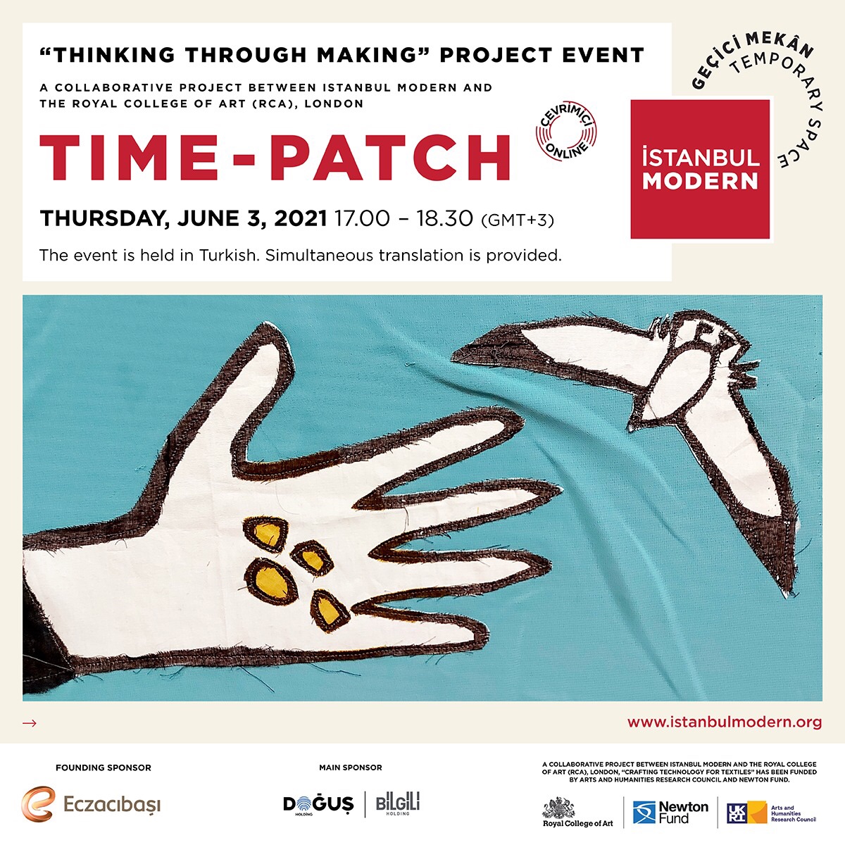 Istanbul Modern And The Royal College Of Art Rca Continue The Series Of Events Focusing On The Relationship Between Technology And Craft With The Workshop Titled As Thinking Through Making Time