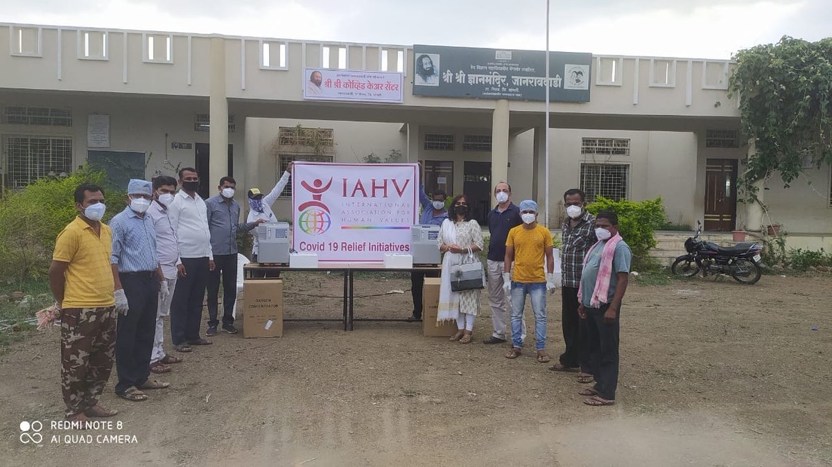 IAHVOfficial's tweet photo. Distributed 15 #OxygenConcentrators to 4 Government Hospitals and #CovidCareCentres, in 4 Cities (Sangli, Rajsamand, Amravati, Gorakhpur), across 3 States (Maharashtra, Rajasthan, Uttar Pradesh),
Supported by our Partners– @MandGInsights, @OverseasVBI 

#IAHVCovidCare https://t.co/QSdEyPoBUr