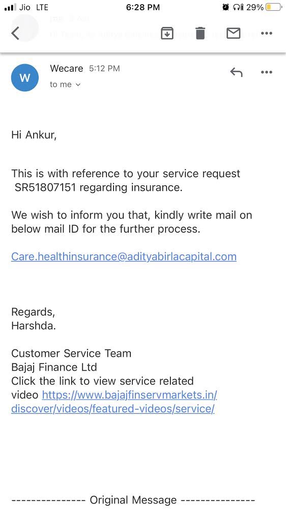 BrarAnkur's tweet photo. @abccare I’ve contacted Bajaj Finance about this they asked me to discuss this with you guys. Altogether you guys are cheating me I’ve never expected this kind of service and customer experience. https://t.co/5EiO1njL7W