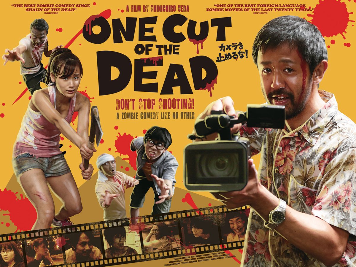 thirdwindow's tweet photo. ONE CUT OF THE DEAD plays @Film4 Saturday May 29 at midnight!! Perfect midnight movie! https://t.co/Mz2HaJVxBo