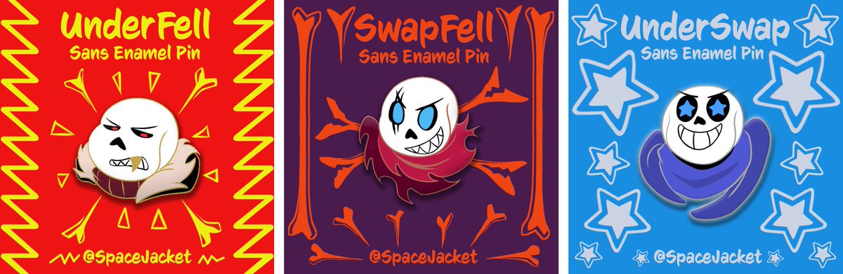 Underfell Sans - Underfell - Pin