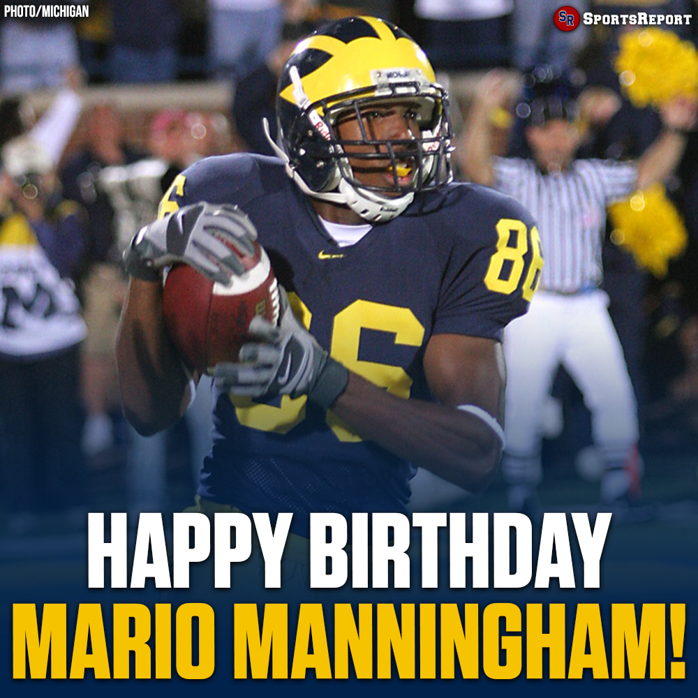  Fans, let\s wish great Mario Manningham a Happy Birthday! 