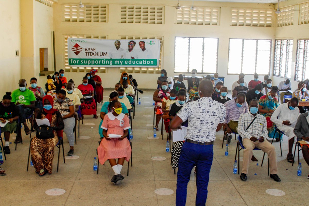 HatuaNetwork's tweet photo. We're able to do all this because of partners like @BaseTitanium who've instrumental in providing funding for our Likoni high school beneficiaries! Asanteni sana🙏 https://t.co/oM50m6Qa9i