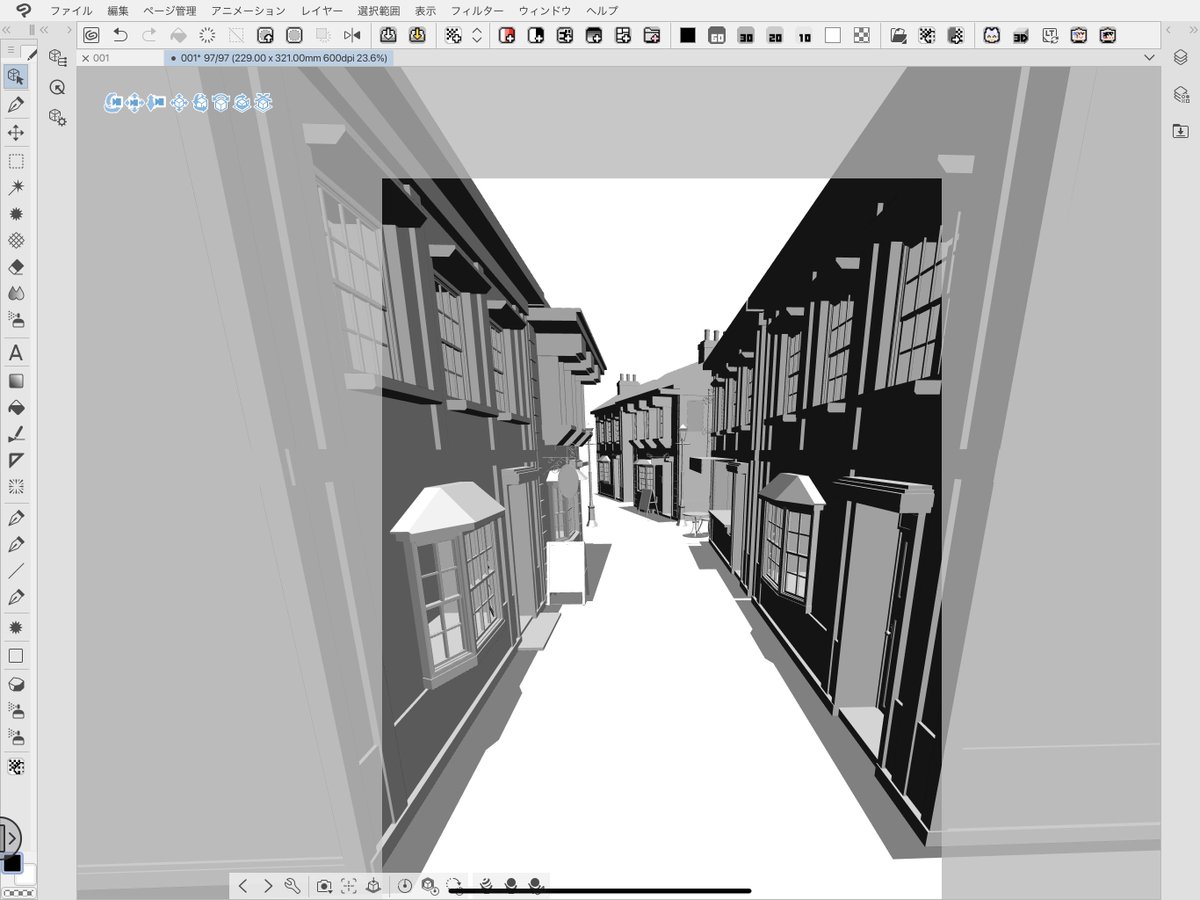 CPUぶん回す3D線画抽出も、第四世代から速度アップしててどっちの画像も26秒→16秒 トライアンドエラー容易になってそもそも3Dモデルぐるぐるするのにモタつく部分もほとんど無し これガン積みiMacProで19秒だということを考えるとめちゃくちゃ速い 