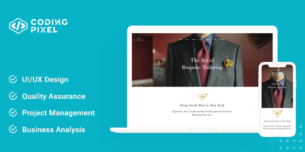 CodingPixelUS's tweet image. A glimpse of our work for, Tiefenbrun!
Contact us for more info
🌎 codingpixel.com
☎ +1-832-699-0088
📧 info@codingpixel.com
#codingpixel #developer #coding #programming #programmer #javascript #code #coder #webdeveloper #python #java #html #software #technology #web