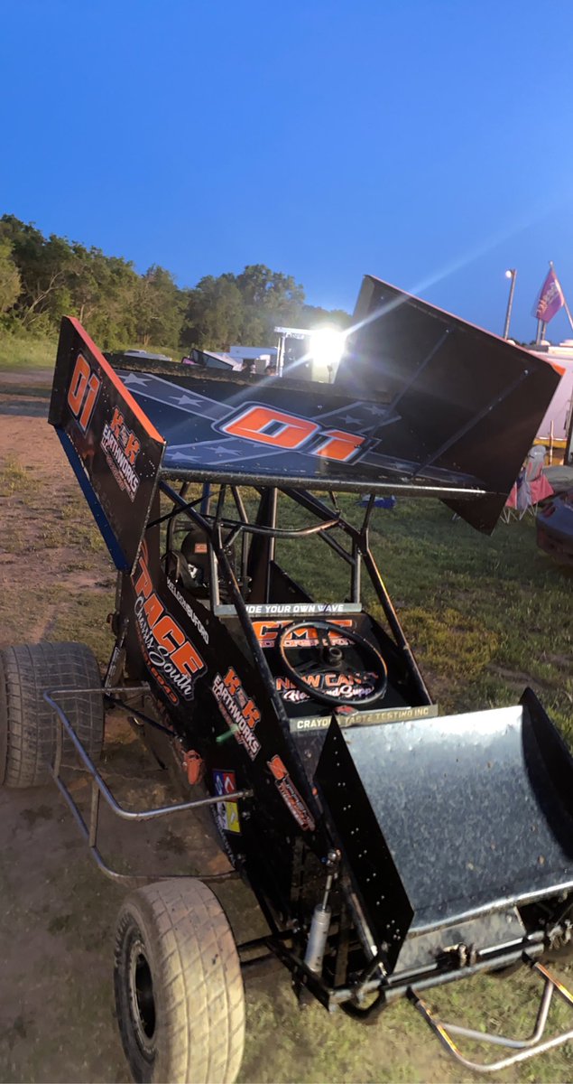 Went to Nebraska for 3 nights, raced a total of 6 heat race and 6 features. Came home with 4 feature wins, 2 heat race wins. 5) top 3’s &amp; 1) 5th place finish.