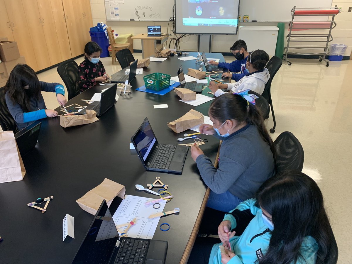 nmensah2's tweet photo. GT day at D. McRae 4th grade students creating their prototype catapults and launching their projectiles. #AwesomeAdmin#GreatStudents https://t.co/sOaFL4eIyq
