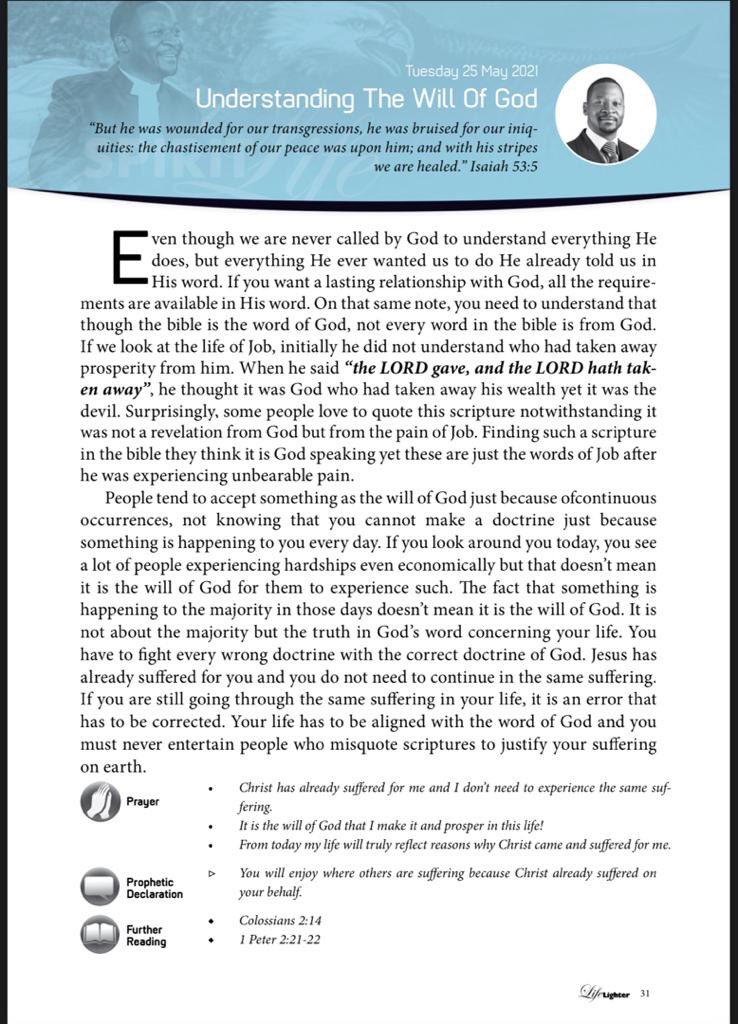 ruthmakandiwa's tweet photo. #LifeLighter #dailydevotional https://t.co/qyVLy5Icrr