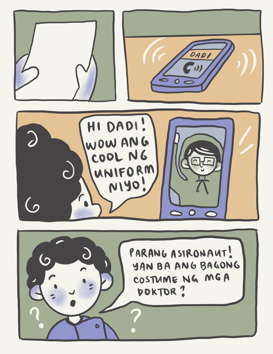 upbroadguild's tweet photo. #AngGustoKoMaging: KABANATA II
Sa nakaraang kabanata, nalaman ni Tantan ang hirap ng pagiging reporter. Ngayon, samahan naman natin si Tantan na tuklasin ang trabaho ng kaniyang Tatay: ang pagiging doktor. 👨🏽⚕️
Gustuhin na kaya ni Tantan maging katulad ng kaniyang tatay? 💭 (1/3) https://t.co/BbwAW47TwA