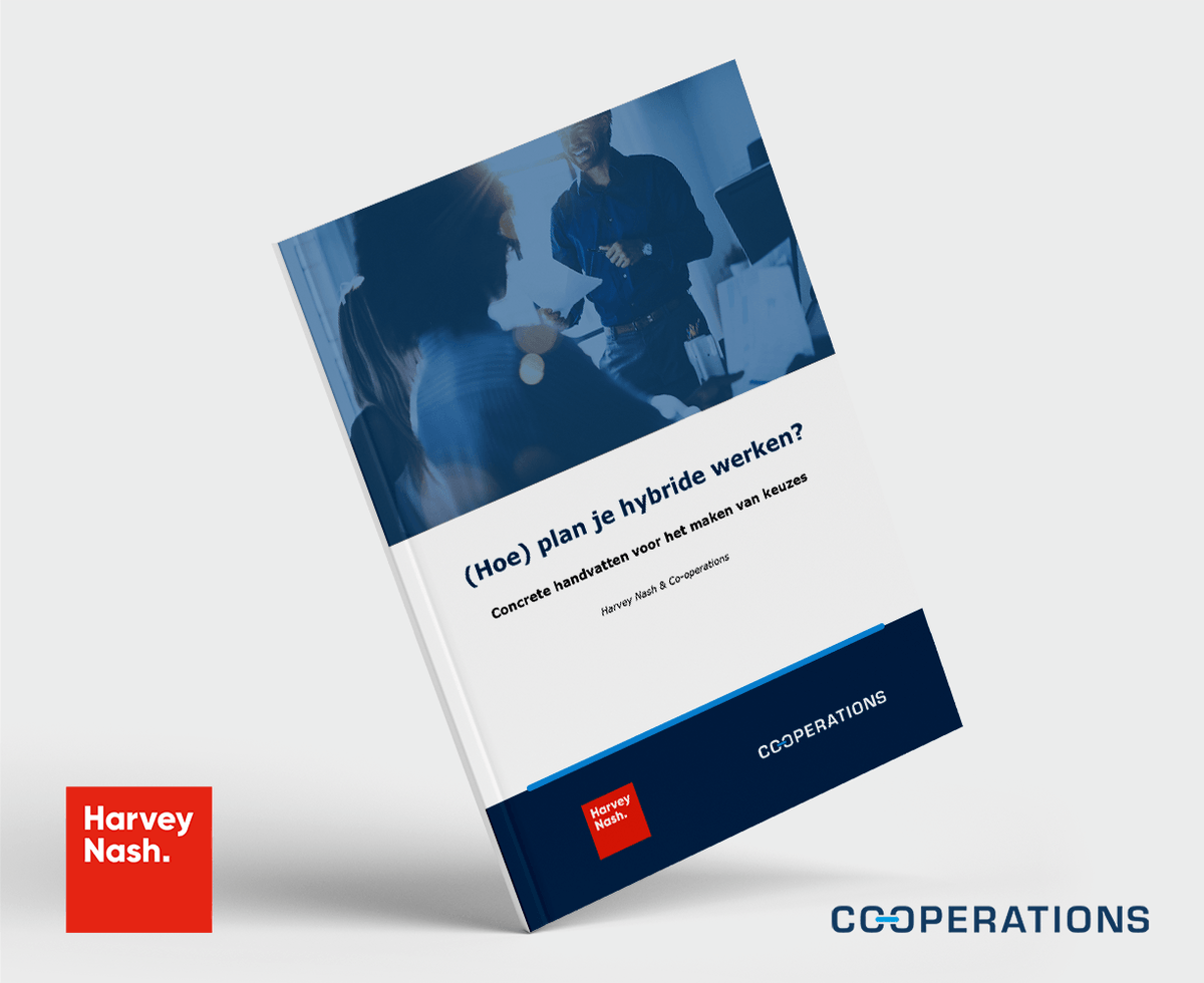 (Hoe) plan je hybride werken?

Dat is de vraag die centraal staat in de whitepaper die geschreven is o.b.v. de webinar die we in samenwerking met Co-operations gehouden hebben.

Meer over dit onderwerp te weten komen? Kijk op lnkd.in/dX8b87U

#hybridewerken #whitepaper