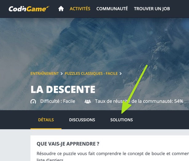 JeremyMouzin's tweet image. Lorsque vous vous entrainez à l'#algorithmique sur des sites comme CodinGame ou CodeWars, pensez à regarder les solutions des exercices (que vous les réussissiez ou pas). Vous apprendrez énormément sur votre langage favoris et sur de nouvelles façons de penser. Je pèse mes mots.
