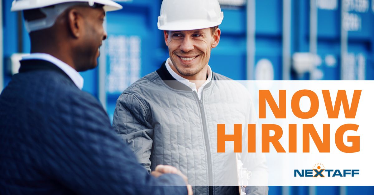 NEXTAFF's tweet photo. At NEXTAFF, we have many great jobs available, including warehouse associate, Order picker, CNC machinist, machine operator, and more. View and apply for our open positions here: https://t.co/CKswLTwh3U https://t.co/TrJVPLGNQS