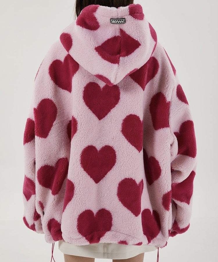 cute heart adn studios winter jacket