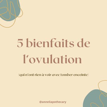 aneliapothecary's tweet photo. Saviez-vous que l’ovulation est importante que l’on souhaite concevoir ou pas? 👀

Voici 5 bienfaits de l’ovulation (qui n’ont rien à voir avec tomber enceinte) 👇🏽 https://t.co/Jstais6zD0