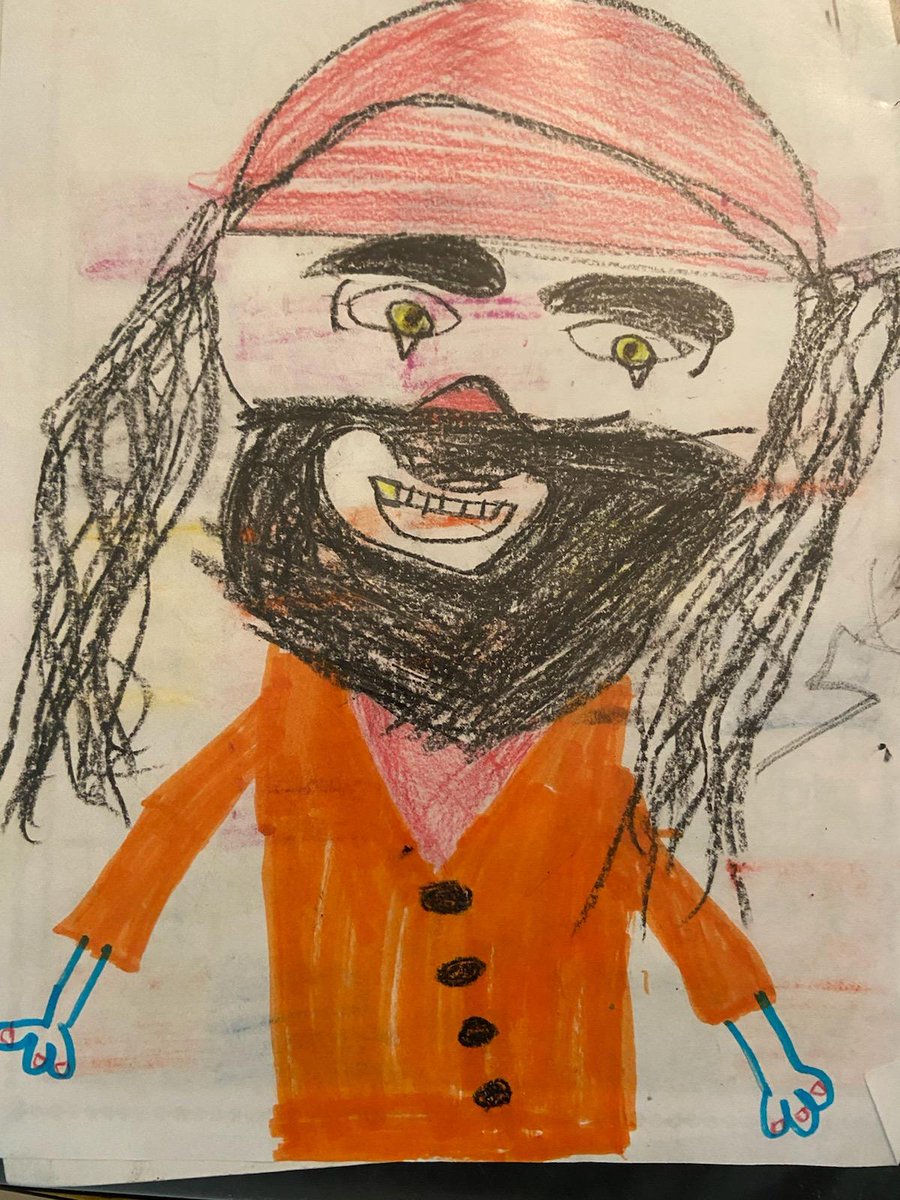 mrsbcardenas's tweet image. ¿Quién es?
A Kinder S drew this during breakfast N told her T that she had just heard one of Cepillin's songs as she got off the bus🥰
Gotta say, it made my day!Morning bus duty @RHE_Bobcats includes alternating Spa N Eng songs to receive kids. #NormalizeIt #CulturallyResponsive