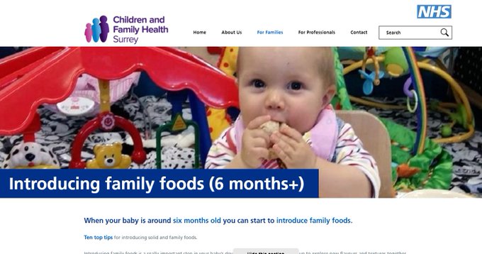 CFHS_Surrey's tweet photo. Find out how to attend a virtual 'Introducing Family Foods Workshop' by speaking to your health visitor or contacting our Advice Line on: 01883 340 922 https://t.co/etIYMGPVDZ https://t.co/Vsae13Vthf