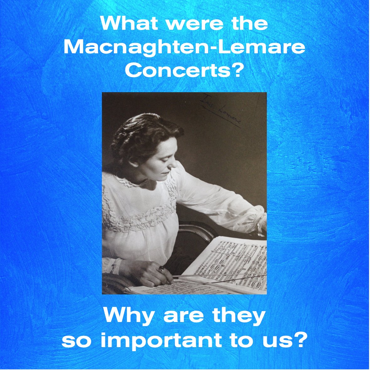 RetakeConcerts's tweet photo. RETAKE ON: Macnaghten-Lemare Concerts
So what were the Macnaghten-Lemare Concerts? Why are they important to us? We're giving our take on what inspired the creation of RETAKE - The Macnaghten-Lemare Concerts! Swipe to rediscover a fascinating series from the past.
#womeninmusic https://t.co/Yg85BSK6kX