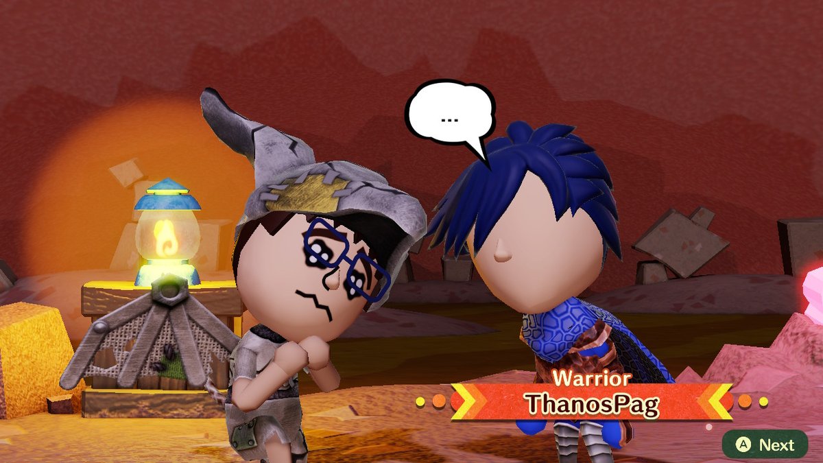 SkyDergValoo's tweet photo. Sad boi hours #Miitopia #NintendoSwitch https://t.co/dGIR05P1OH